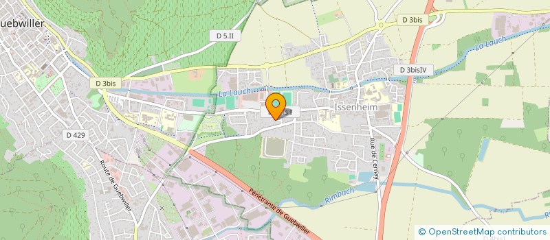 localisation de l'entreprise MADAME HUMEYRA OZKAT  ISSENHEIM