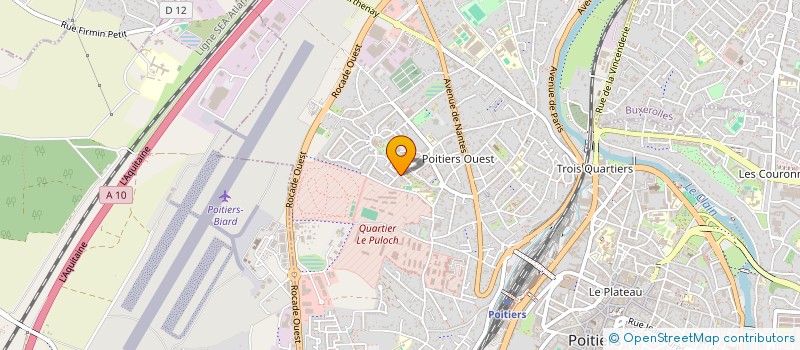 localisation de l'entreprise MADAME HUSEYN CAUSKAN à POITIERS