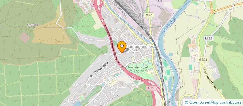localisation de l'entreprise MADAME HUSNE ZINCIR  CHAMPIGNEULLES