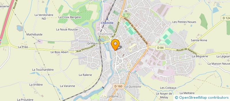 localisation de l'entreprise MADAME HUTCHINS CRAMOIR  CHEMILLE-EN-ANJOU