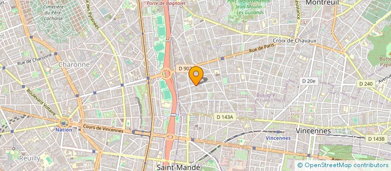 localisation de l'entreprise MADAME HWAN-HEE KANG à MONTREUIL