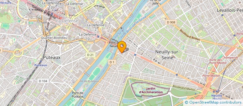 localisation de l'entreprise MADAME HYE EUN AHN à NEUILLY-SUR-SEINE