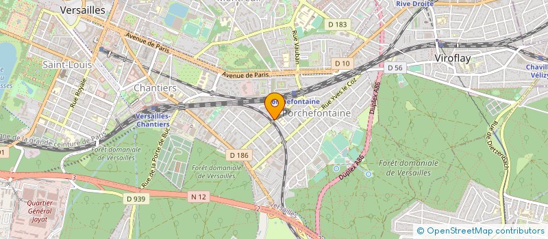 localisation de l'entreprise MADAME HYE-JUNG WON à VERSAILLES