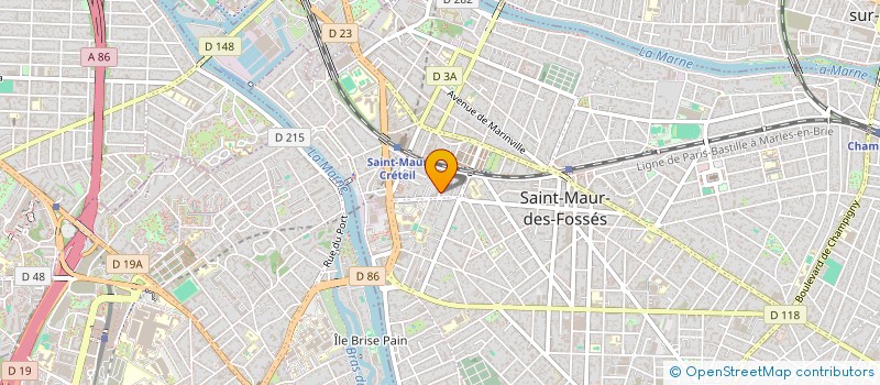 localisation de l'entreprise MADAME HYEMI KWON  SAINT-MAUR-DES-FOSSES