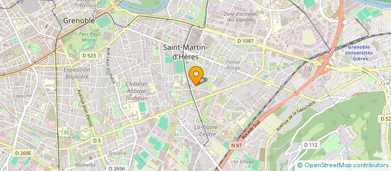 localisation de l'entreprise MADAME HYEMIN KIM  SAINT-MARTIN-D'HERES