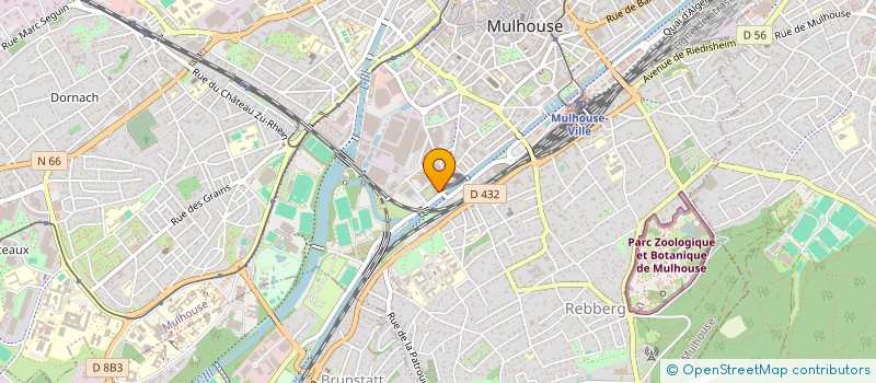 localisation de l'entreprise MADAME HYESUNG JUNG à MULHOUSE