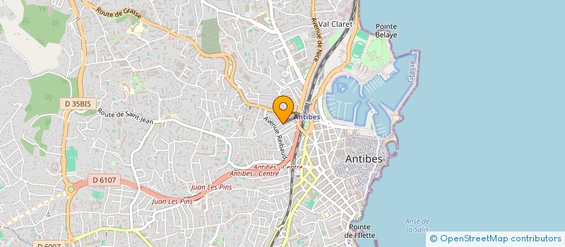 localisation de l'entreprise MADAME HYEYOUNG SONG  ANTIBES