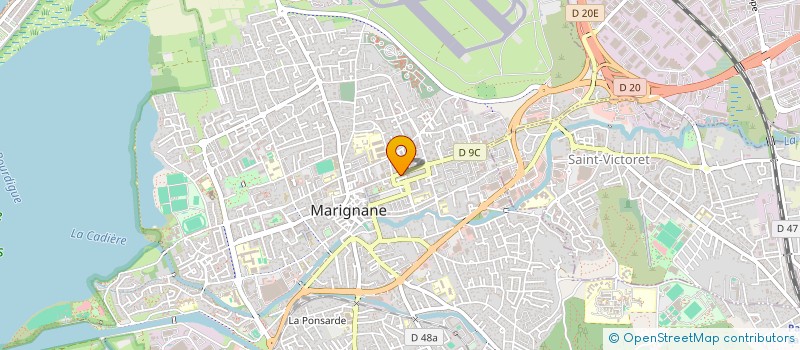 localisation de l'entreprise MADAME HYMEN VICENTE  MARIGNANE