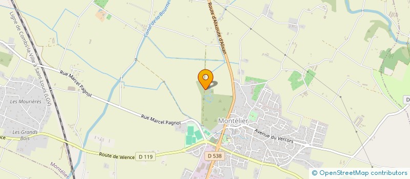 localisation de l'entreprise MADAME HYMENE BENMOUSSA à MONTELIER