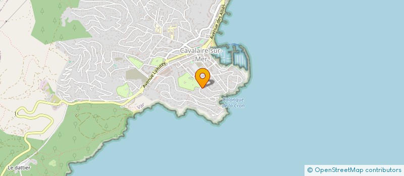 localisation de l'entreprise MADAME HYNDA AMEZIANE à CAVALAIRE-SUR-MER