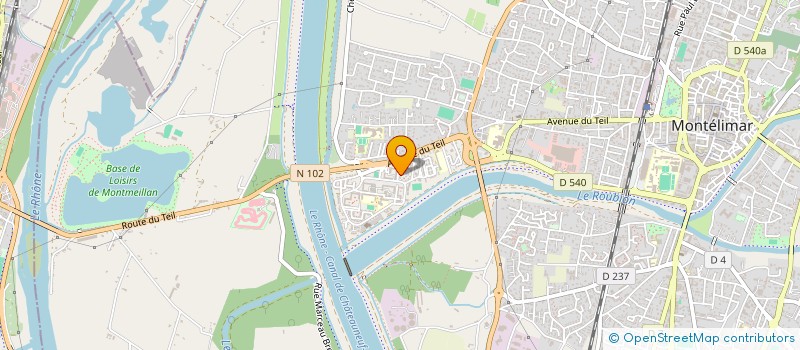 localisation de l'entreprise MADAME HYNDA LASSOUED  MONTELIMAR