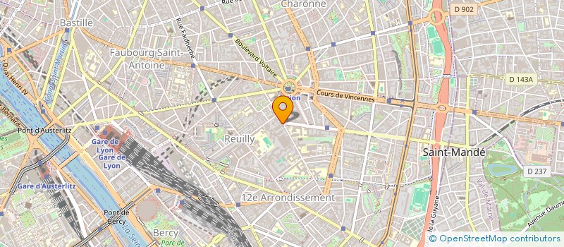 localisation de l'entreprise MADAME HYOJONG KIM  PARIS