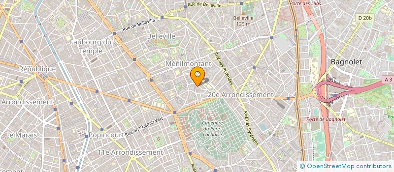 localisation de l'entreprise MADAME HYOSEON LEE  PARIS