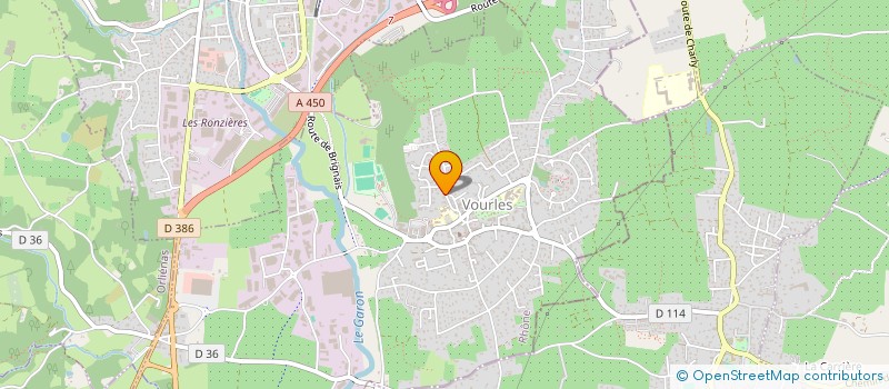 localisation de l'entreprise MADAME HYUN  MI KIM  VOURLES