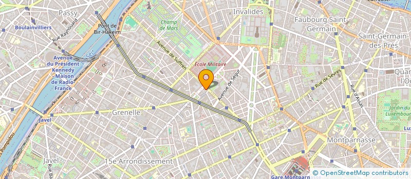 localisation de l'entreprise MADAME HYUNAH KANG  PARIS