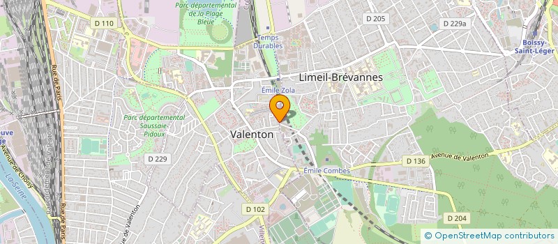 localisation de l'entreprise MADAME HYVANA CHANELLE BASSADISSA  VALENTON