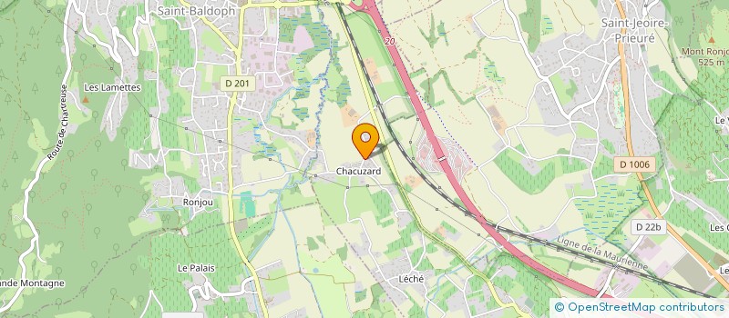 localisation de l'entreprise MADAME HYVERT DEPLANTE à MYANS