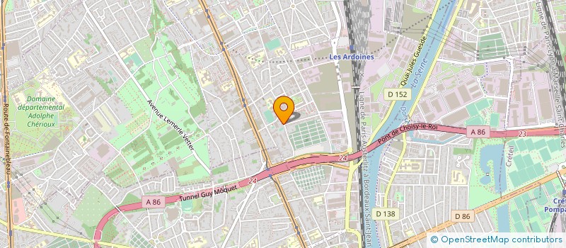 localisation de l'entreprise MADAME I FEYBESSE à VITRY SUR SEINE