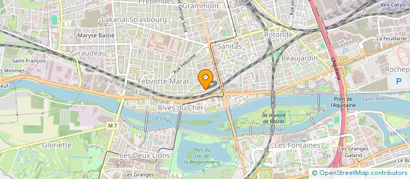 localisation de l'entreprise MADAME IANA ATANASOVA  TOURS