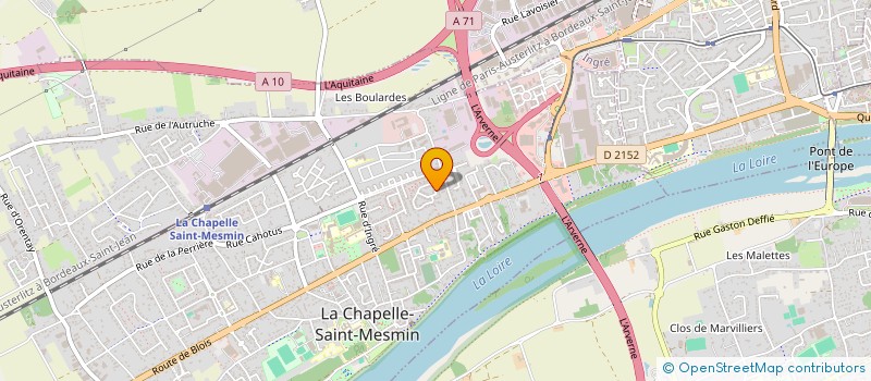 localisation de l'entreprise MADAME IANA FENINA  LA CHAPELLE-SAINT-MESMIN