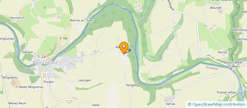 localisation de l'entreprise MADAME IANA IRTENEVA  GOUEZEC