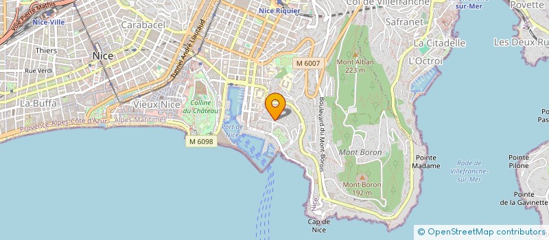 localisation de l'entreprise MADAME IANA SHABATINA à NICE