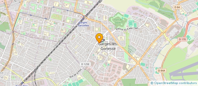 localisation de l'entreprise MADAME IANNIE BILLY  GARGES-LES-GONESSE