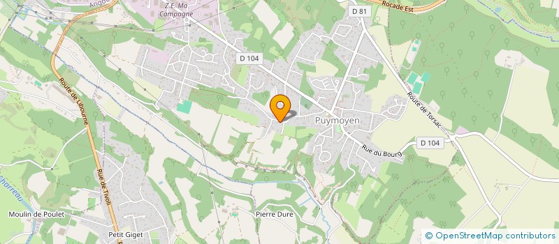 localisation de l'entreprise MADAME IANNIS MADEJ  PUYMOYEN