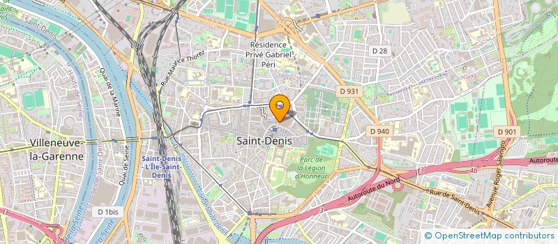 localisation de l'entreprise MADAME IBOLYA VARGA  SAINT-DENIS