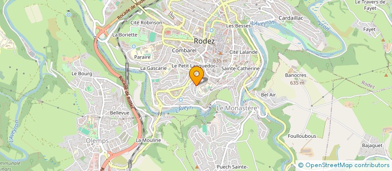 localisation de l'entreprise MADAME IBRAHIMA DIABY à RODEZ