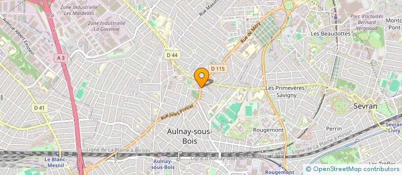 localisation de l'entreprise MADAME IBTICEM HADJI à AULNAY-SOUS-BOIS