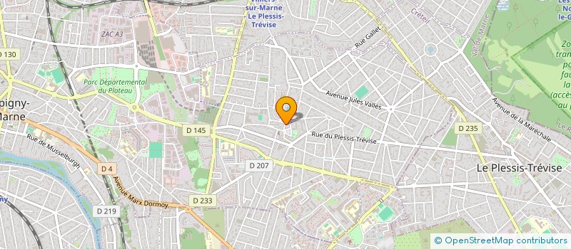 localisation de l'entreprise MADAME IBTICEM LARBI à CHAMPIGNY-SUR-MARNE