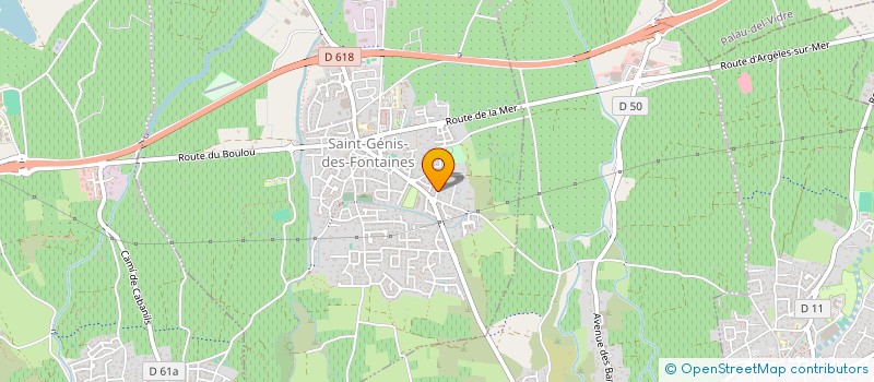 localisation de l'entreprise MADAME IBTICEM PESQUET  SAINT-GENIS-DES-FONTAINES