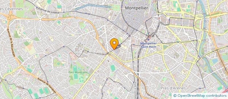 localisation de l'entreprise MADAME IBTIHEL CHABANI à MONTPELLIER