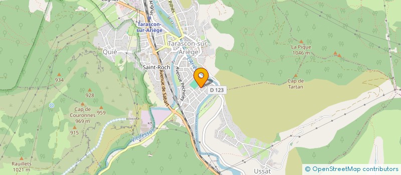 localisation de l'entreprise MADAME IBTISAM AMAOUCH à TARASCON-SUR-ARIEGE