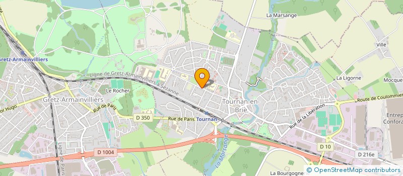 localisation de l'entreprise MADAME IBTISEM GHOUZALI  TOURNAN-EN-BRIE