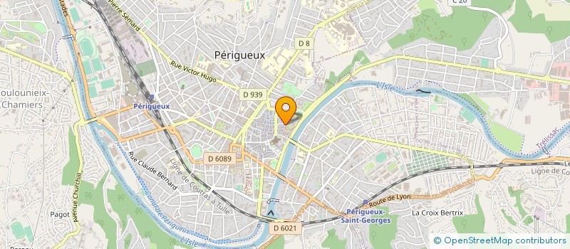 localisation de l'entreprise MADAME IBTISSAM AHAMADI  COULOUNIEIX-CHAMIERS