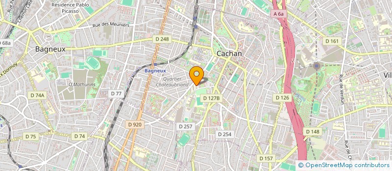 localisation de l'entreprise MADAME IBTISSAM ARRAMACH à CACHAN