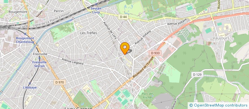 localisation de l'entreprise MADAME IBTISSAM BENALI  LIVRY-GARGAN