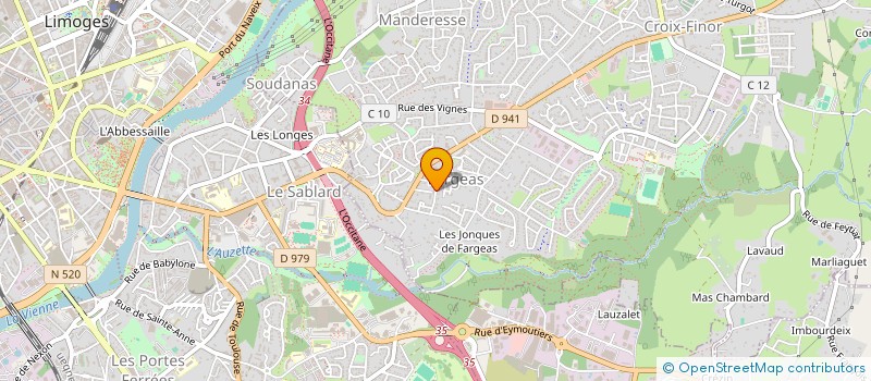 localisation de l'entreprise MADAME IBTISSAM CHAOUA à PANAZOL