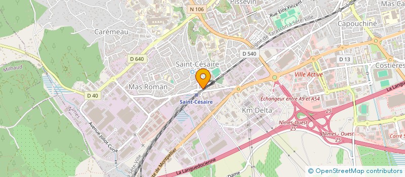 localisation de l'entreprise MADAME IBTISSAM DALI YOUCEF  NIMES