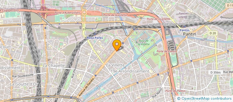 localisation de l'entreprise MADAME IBTISSAM ELMAZOUZI  PARIS