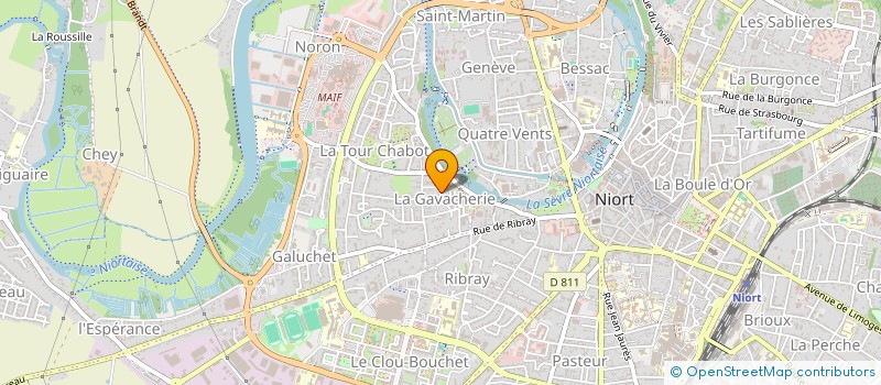 localisation de l'entreprise MADAME IBTISSAM EZ-ZAHIDY à NIORT