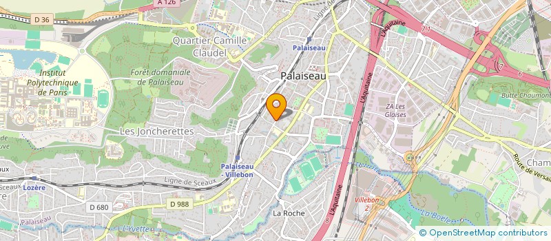 localisation de l'entreprise MADAME IBTISSAM FARISSI  PALAISEAU