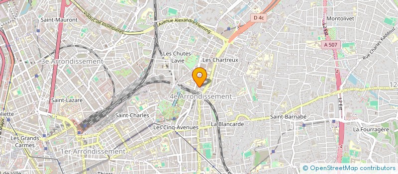 localisation de l'entreprise MADAME IBTISSAM HASCAR à MARSEILLE