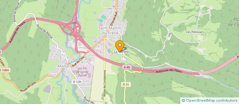 localisation de l'entreprise MADAME IBTISSAM MOUJIB  SAINT-MARTIN-DU-FRENE