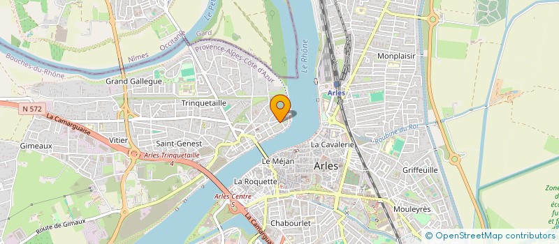 localisation de l'entreprise MADAME IBTISSAME BELHAINE  ARLES