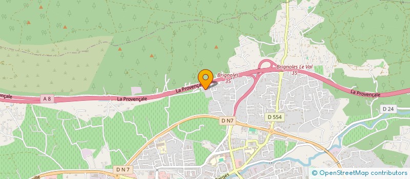 localisation de l'entreprise MADAME IBTISSAME SARHIRI  BRIGNOLES