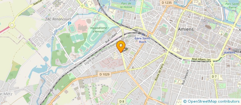 localisation de l'entreprise MADAME IBTISSEM BOUHENNI à AMIENS