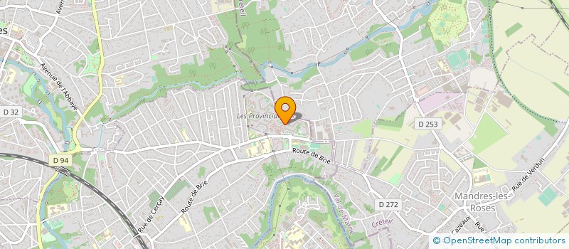 localisation de l'entreprise MADAME IBTISSEM CHAFFAR  BRUNOY